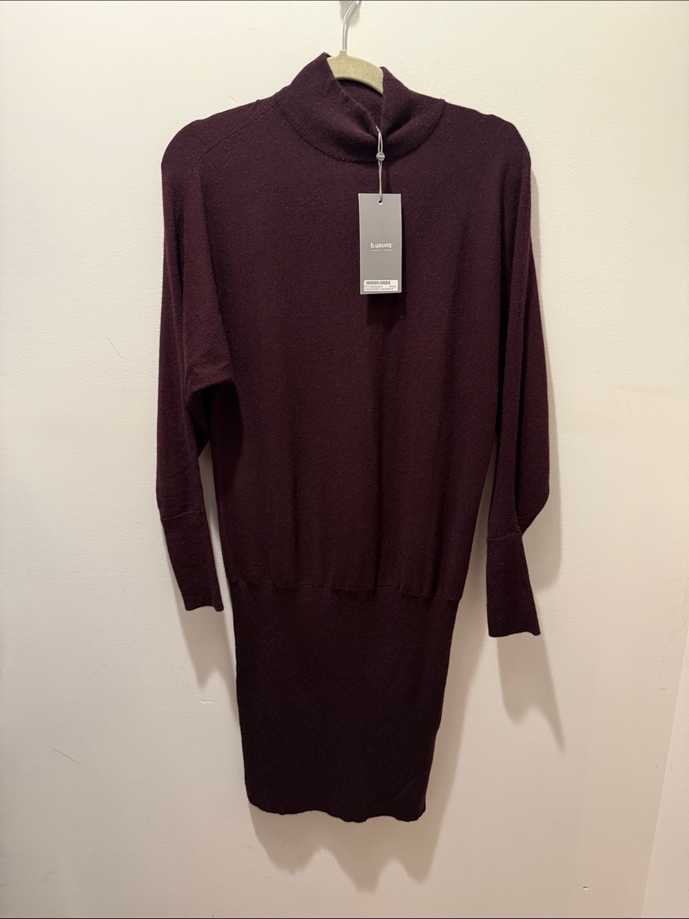 b.young Myndia dress in beetroot in size small